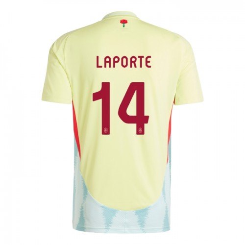 Camiseta España Aymeric Laporte 14 Segunda Euro 2024 Camiseta España Aymeric Laporte 14 Segunda Euro 2024